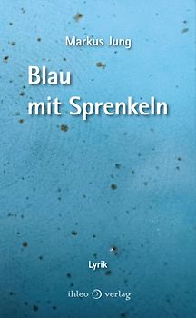 Blau mit Sprenkeln
