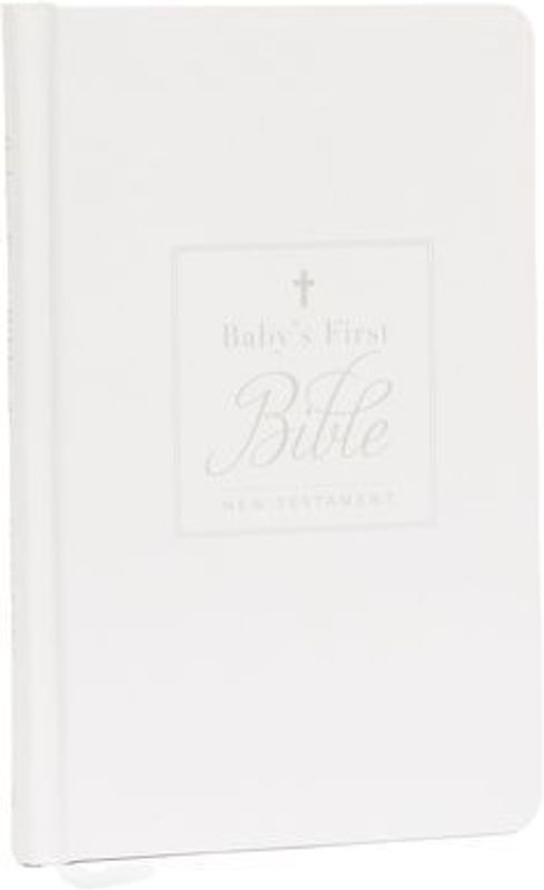 Kjv, Baby's First New Testament, Hardcover, White, Red Letter, Comfort Print