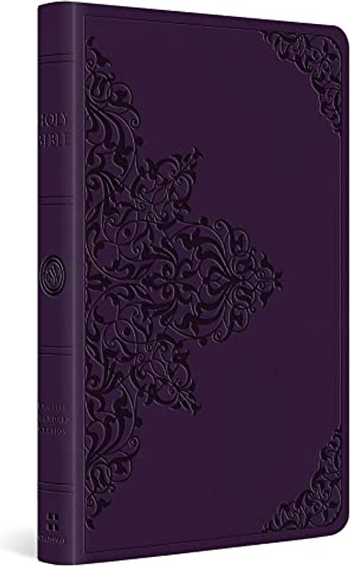 ESV Large Print Value Thinline Bible (Trutone, Lavender, Filigree Design)