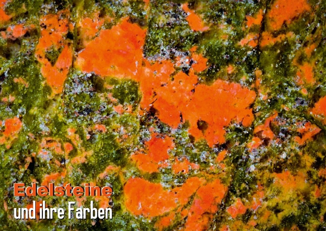 Edelsteine und ihre Farben (Posterbuch DIN A2 quer)