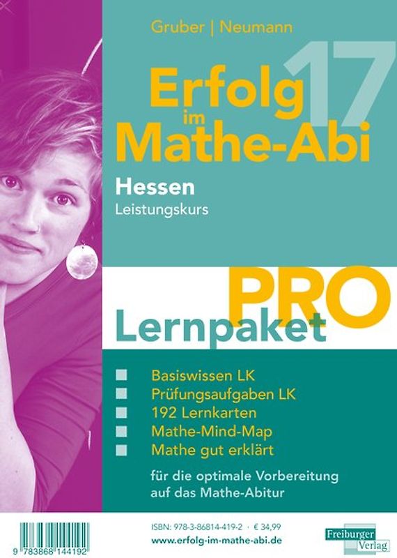 Erfolg im Mathe-Abi 2017 Hessen Lernpaket Pro Leistungskurs. mit der Original Mathe-Mind-Map