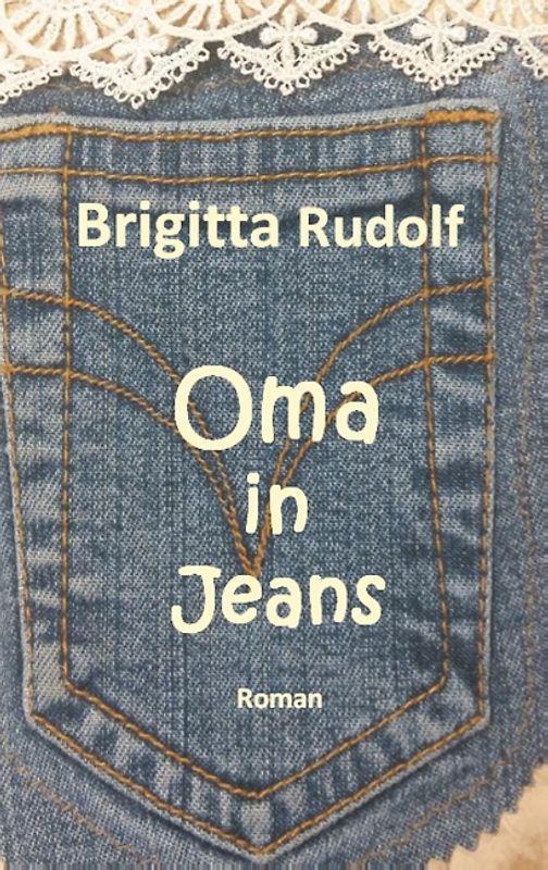 Oma in Jeans