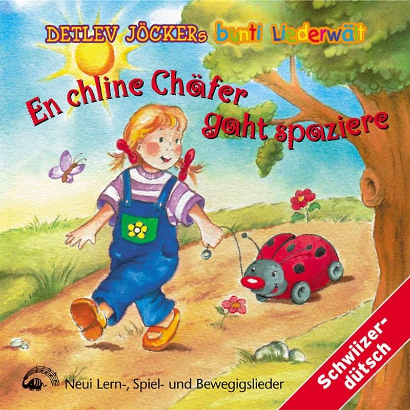 En chline Chäfer gaht spaziere