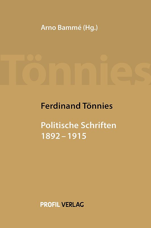 Politische Schriften 1892–1915