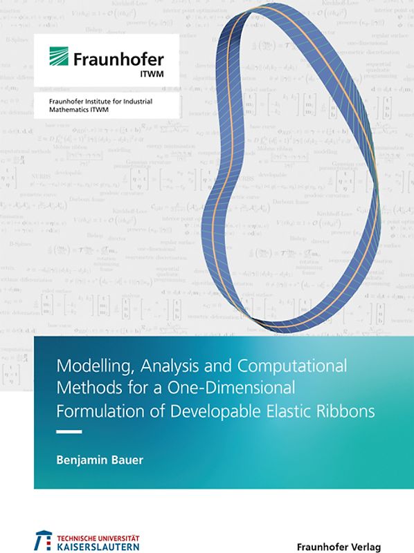 Modelling, Analysis and Computational Methods for a One-Dimensional Formulation of Developable Elastic Ribbons