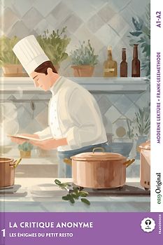 La critique anonyme - Französische Krimi-Lektüre A1-A2 (+ Audio-Online)
