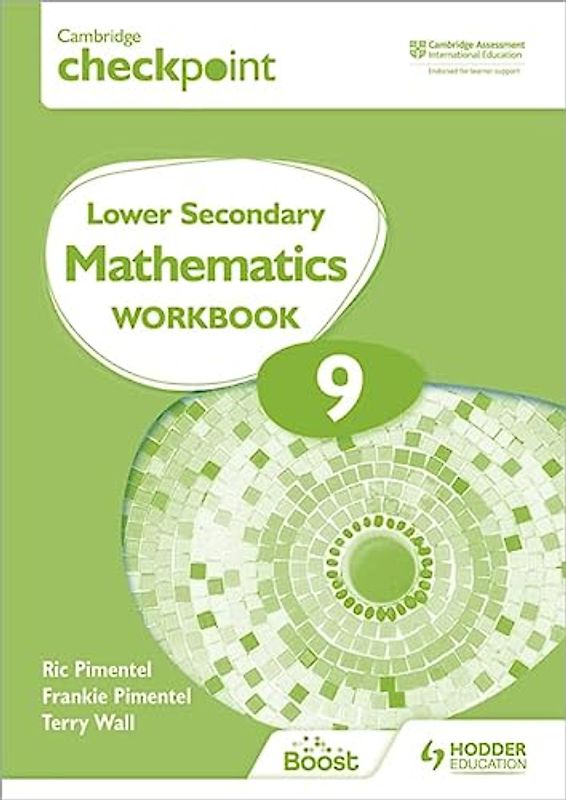 Cambridge Checkpoint Lower Secondary Mathematics Workbook 9