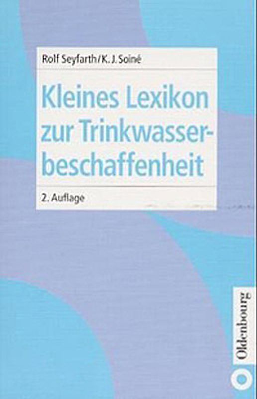 Kleines Lexikon zur Trinkwasserbeschaffenheit