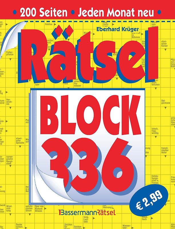 Rätselblock 336 (5 Exemplare à 2,99 €)