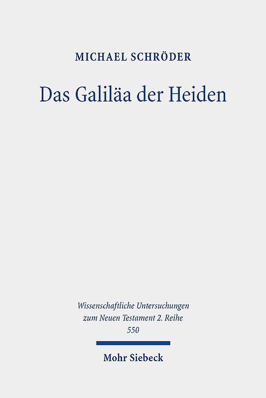 Das Galiläa der Heiden