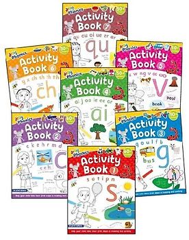 Jolly Phonics Activity Books 1-7