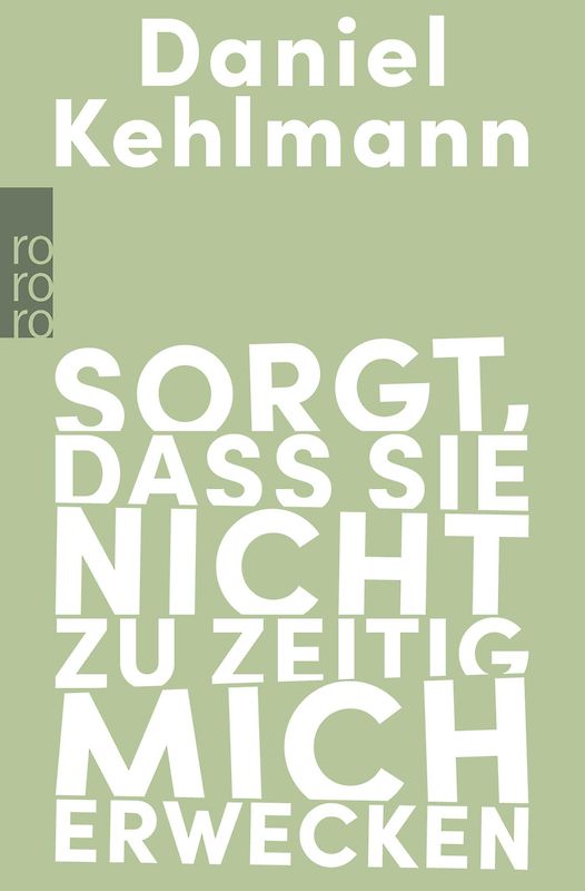 Sorgt, dass sie nicht zu zeitig mich erwecken