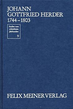 Johann Gottfried Herder (1744–1803)