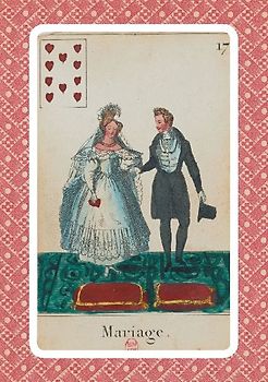Carnet Blanc, Cartomancie, Mariage, 18e Siècle