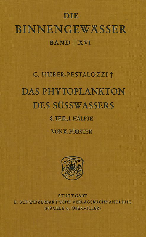 Das Phytoplankton im Süsswasser