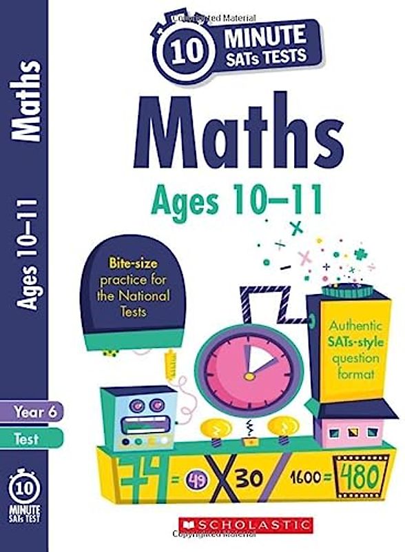 Quick test maths activities for children ages 10-11 (Year 6). Perfect for Home Learning. (10 Minute SATs Tests)