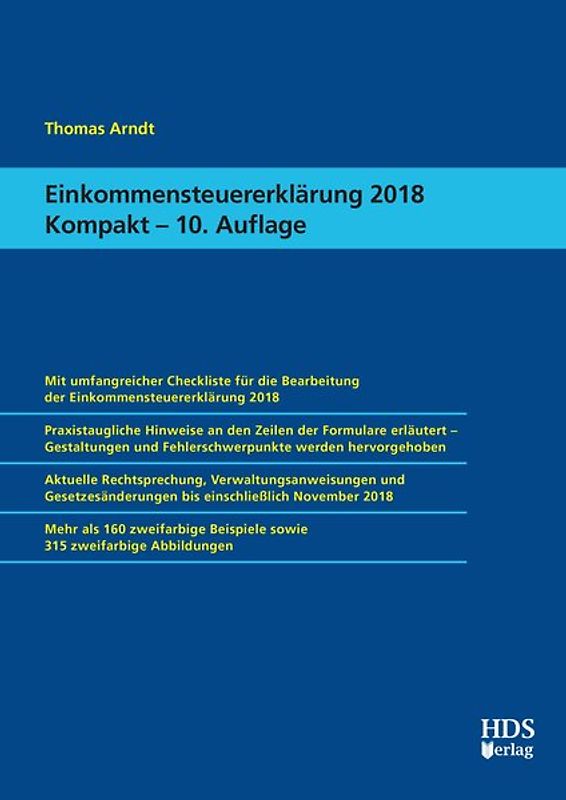 Einkommensteuererklärung 2018 Kompakt