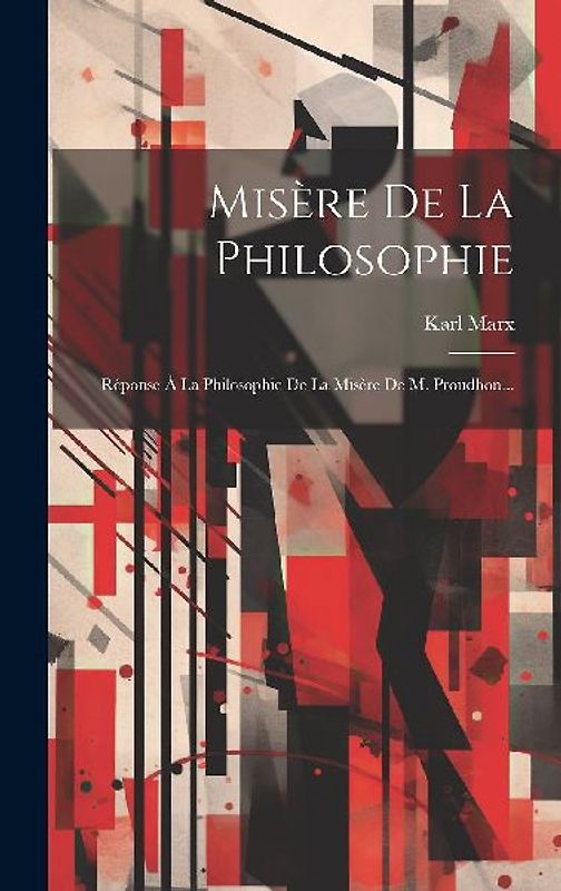 Misère De La Philosophie