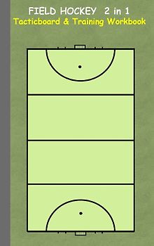 Field Hockey 2 in 1 Tacticboard and Training Workbook