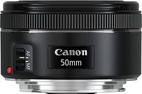 Image of Canon EF 50 mm F1.8 STM 49 mm filter (geschikt voor Canon EF) zwart (Refurbished)