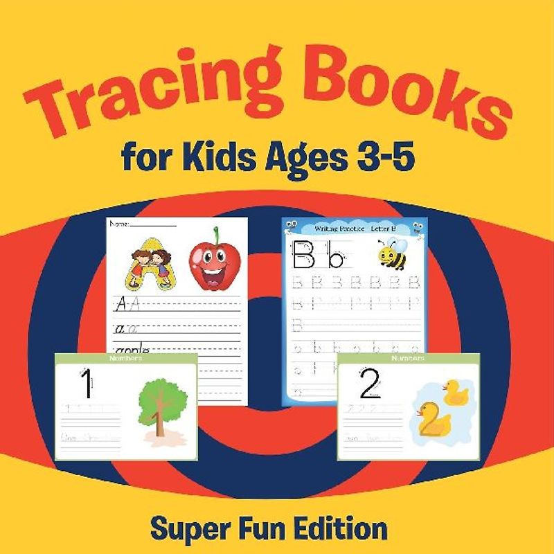 Tracing Books for Kids Ages 3-5