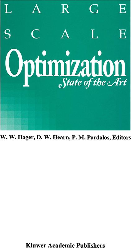 Large Scale Optimization