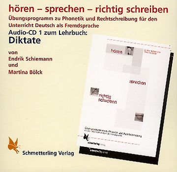 hören - sprechen - richtig schreiben. Audio-CD (Diktate)