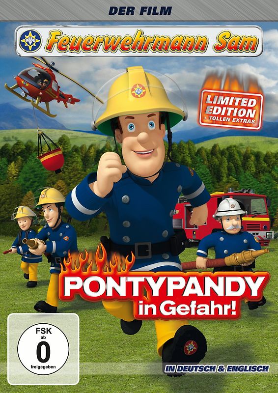 Feuerwehrmann Sam - Pontypandy in Gefahr! (Der Film) LIMITED EDITION DVD