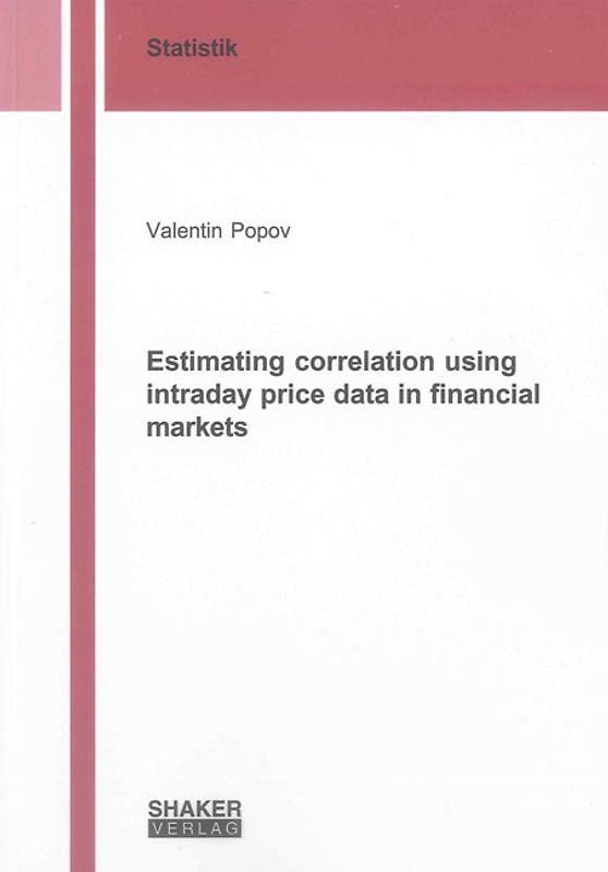 Estimating correlation using intraday price data in financial markets