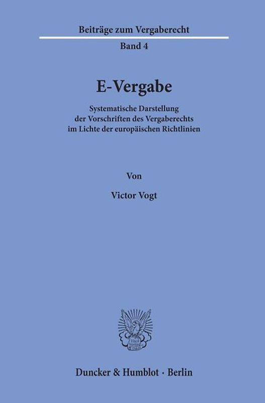 E-Vergabe.