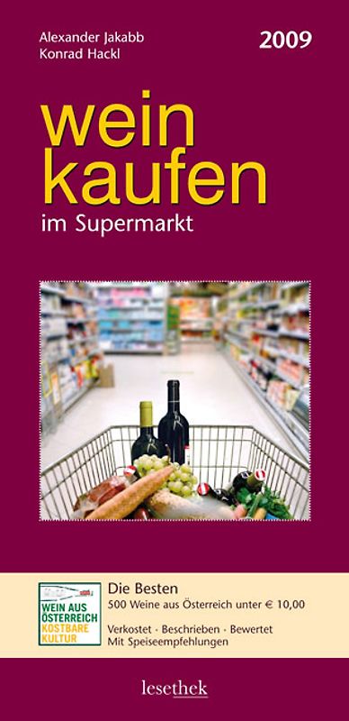 weinkaufen im Supermarkt 2009