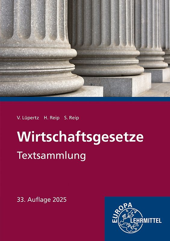 Wirtschaftsgesetze Textsammlung