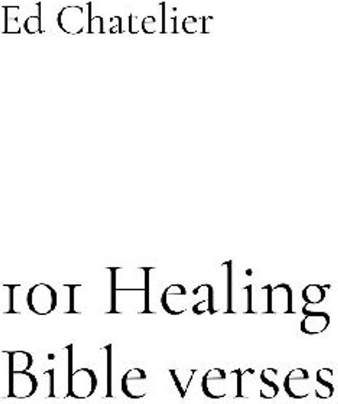 101 Healing Bible verses