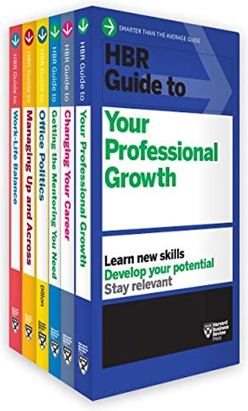 HBR Guides to Managing Your Career Collection (6 Books)