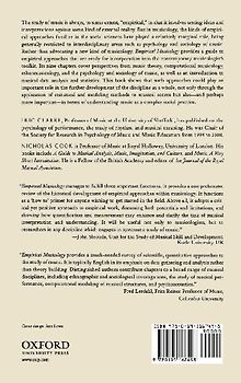 Empirical Musicology