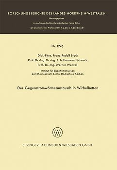 Der Gegenstromwärmeaustausch in Wirbelbetten