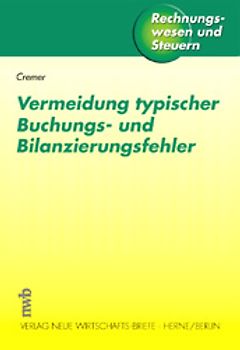 Vermeidung typischer Buchungs- und Bilanzierungsfehler