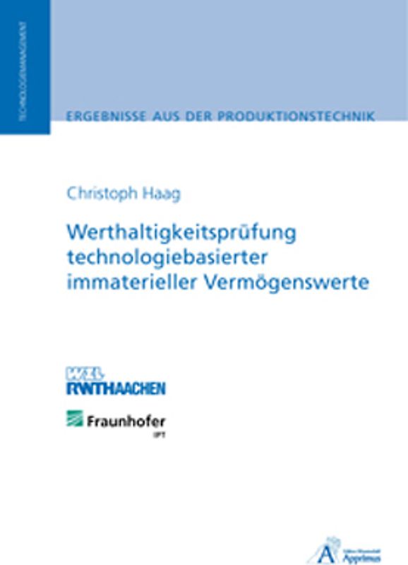 Werthaltigkeitsprüfung technologiebasierter immaterieller Vermögenswerte