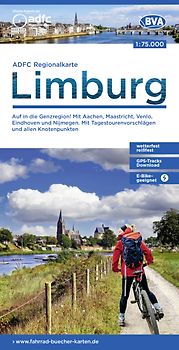 BVA ADFC Regionalkarte Limburg, mit Knotenpunkten 1:75.000