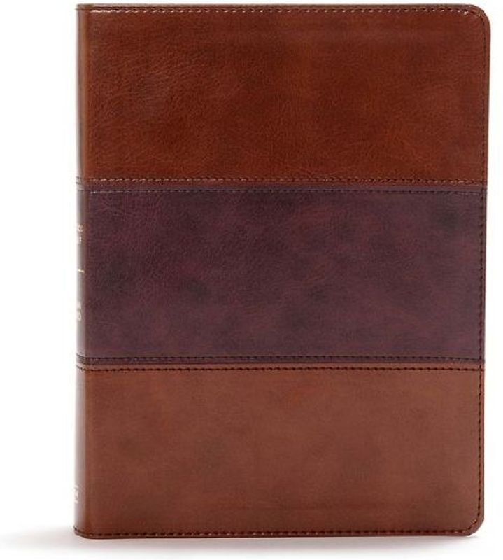 CSB Apologetics Study Bible, Mahogany Leathertouch