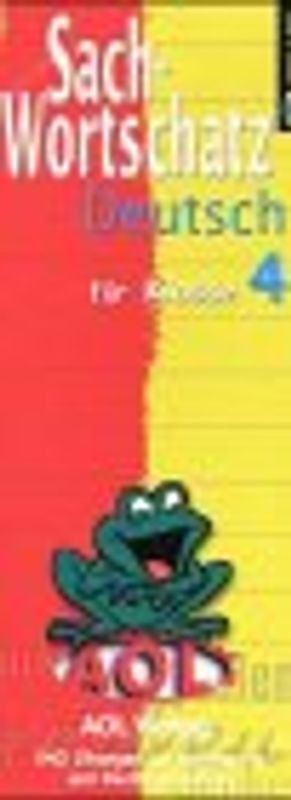 Sachwortschatz Deutsch Klasse 4