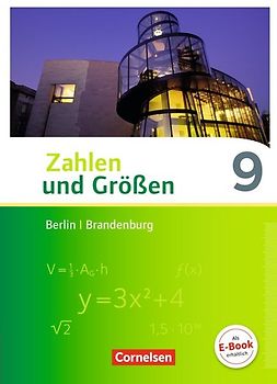 Zahlen und Größen - Berlin und Brandenburg - 9. Schuljahr
