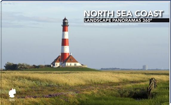 North Sea Coast Landscape Panoramas 360°
