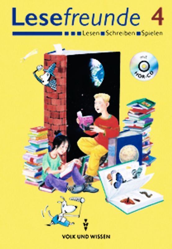 Lesefreunde. Lesen - Schreiben - Spielen. Berlin, Brandenburg, Bremen,... / 4. Schuljahr - Lesebuch mit Hör-CD