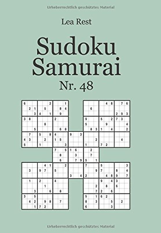Sudoku Samurai Nr. 48 - Rest, Lea
