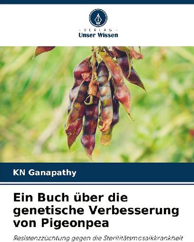 Ein Buch über die genetische Verbesserung von Pigeonpea