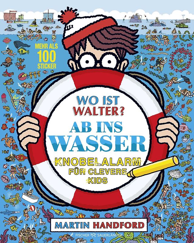 Wo ist Walter? Ab ins Wasser