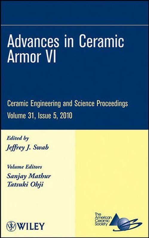 Advances in Ceramic Armor VI
