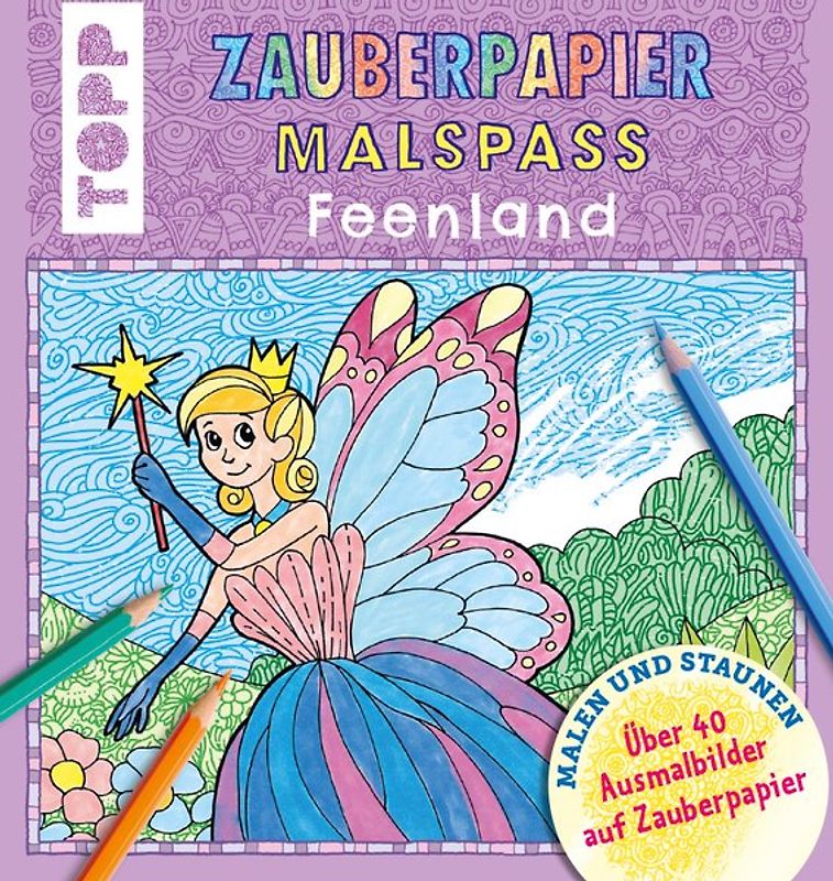 Zauberpapier Malspaß Feenland