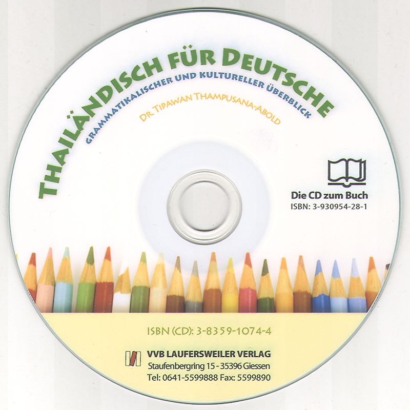 Thailändisch für Deutsche CD zum Buch
